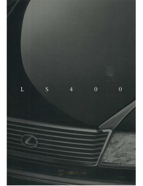 1994 LEXUS LS400 BROCHURE NEDERLANDS, Boeken, Auto's | Folders en Tijdschriften