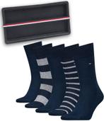 Tommy Hilfiger Giftbox Flag Socks 5-Pack maat 40-45 Heren, Vêtements | Hommes, Chaussettes & Bas, Verzenden