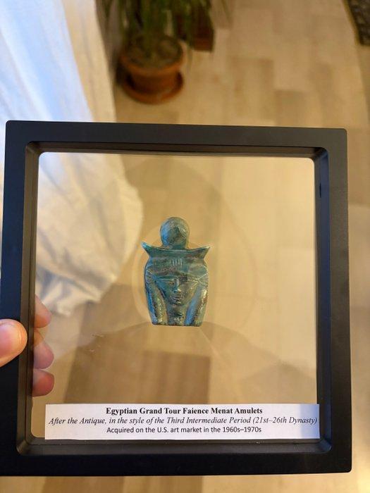 Replica van een Oud-Egyptiër Faience Egyptische Grand Tour, Antiquités & Art, Antiquités | Autres Antiquités