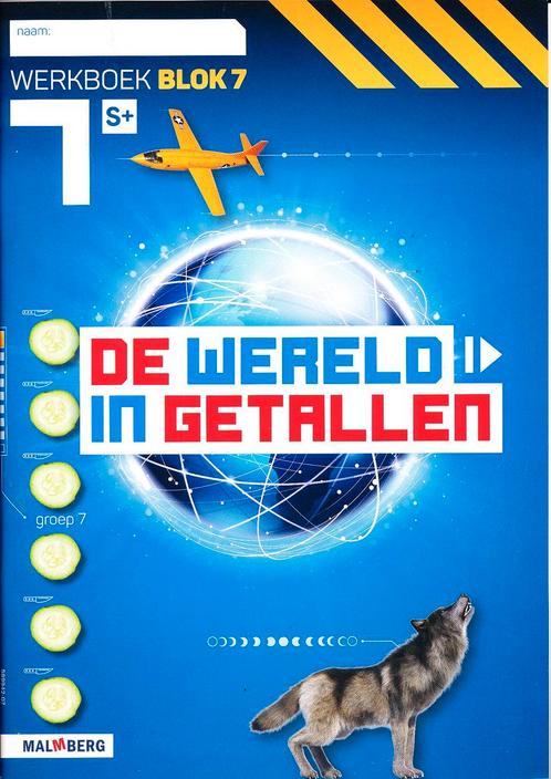 De wereld in Getallen versie 5 Werkboek Blok 7 groep 7 S plu, Livres, Livres scolaires, Envoi