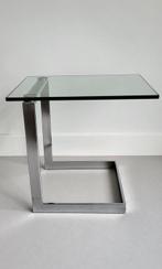 Gebra - Bijzettafel - Gehard glas/veiligheidsglas, Antiek en Kunst