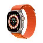 Apple Watch Ultra 49mm LTE Alpine Oranje Titanium met GAR..., Telecommunicatie, Ophalen of Verzenden, Gebruikt