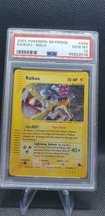 Pokémon Graded card - Raikou Skyridge holo H26 - PSA 10, Hobby en Vrije tijd, Nieuw