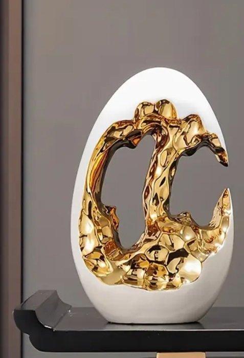 Ornement décoratif - Or - Sphères cassées Art déco, Antiek en Kunst, Kunst | Designobjecten