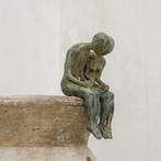 sculptuur, NO RESERVE PRICE - Sculpture of a Couple sitting