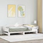vidaXL Slaapbank met onderschuifbed 90x190 cm massief, Huis en Inrichting, Verzenden, Nieuw