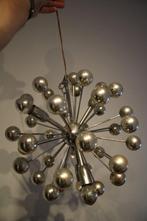 Plafonnier Sputnik - Aluminium, Antiek en Kunst