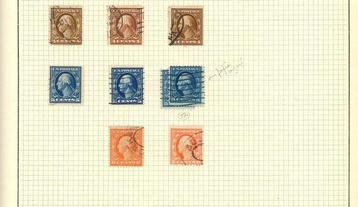 États-Unis 1908 - Etats Unis, ensemble depuis les classiques beschikbaar voor biedingen