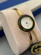 Gucci - 1100-L Damenuhr, 26mm, Gold Plated, ikonisches, Handtassen en Accessoires, Horloges | Heren, Nieuw