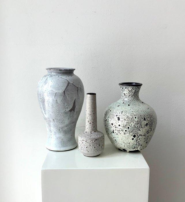 Deutsche Mid Century Vasen - Vaas - Wintervasen - Keramiek -, Antiquités & Art, Art | Objets design