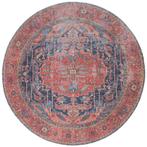 Vloerkleed Heris Red 01 Rond, Huis en Inrichting, Nieuw