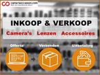 In- en verkoop tweedehands fotoapparatuur: Canon, Nikon, etc, Zo goed als nieuw