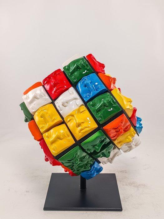 Salvatore Alibrio - Rubik face, Antiek en Kunst, Kunst | Designobjecten