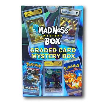 Pokémon Box - Graded Card & Packs - Madness Mystery Box -