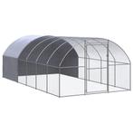 vidaXL Kippenren 3x6x2 m gegalvaniseerd staal, Verzenden, Nieuw