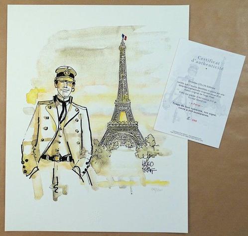Pratt, Hugo - 1 Estampe Pigmentaire - Corto Maltese - A, Boeken, Strips | Comics