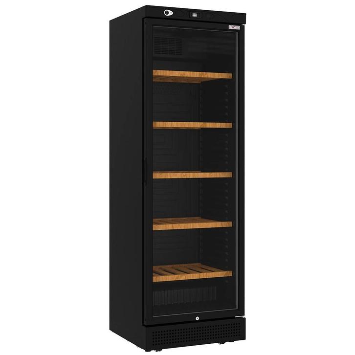 Wijnkoelkast | 382L (118x 75cl) | Zwart | 1 Zone |, Zakelijke goederen, Horeca | Keukenapparatuur, Nieuw in verpakking, Verzenden