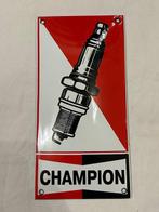 Emaille bord - champion - Emaille