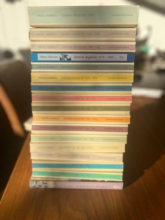 Hans Warren - Geheim dagboek - 1942-2001, Antiek en Kunst, Antiek | Boeken en Manuscripten