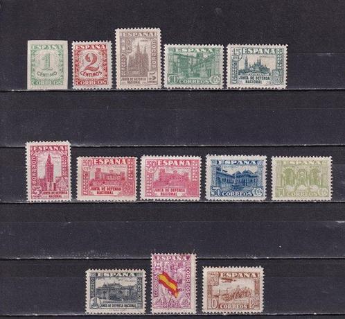 Espagne 1936/1937 - Conseil de la Défense nationale - Edifil, Postzegels en Munten, Postzegels | Europa | Spanje