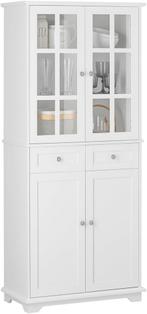 2dekans | SoBuy Keukenkast - FSB76-W - MDF - Max. 100kg -, Huis en Inrichting, Ophalen of Verzenden, Nieuw