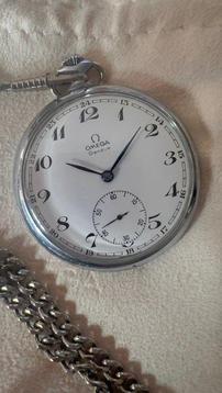 Horloge Dames Zakhorloge Ketting Antiek Zilver ② Zakhorloge