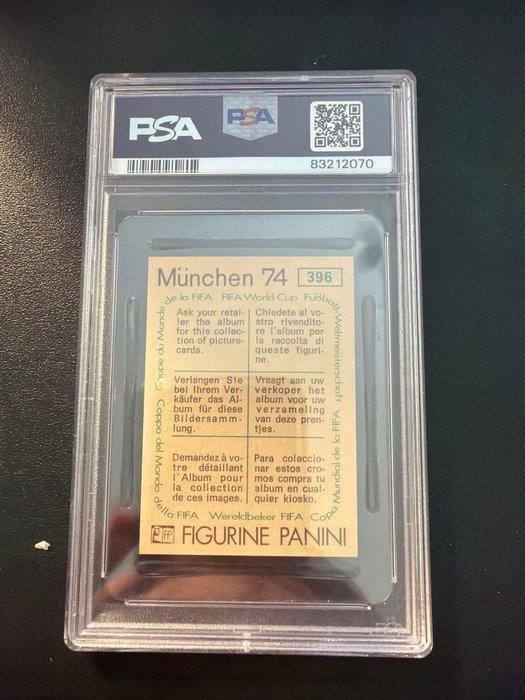 1974 Panini München 74 World Cup Eusebio #396 - PSA 5 Graded, Verzamelen, Stickers