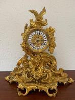 Pendule de cheminée - Japy Freres - - Bronze doré -, Antiek en Kunst