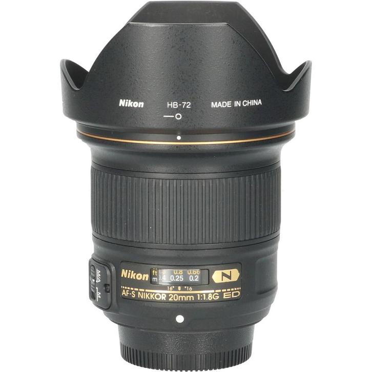 Tweedehands Nikon AF-S 20mm f/1.8G ED FX CM5125, Audio, Tv en Foto, Foto | Lenzen en Objectieven, Overige typen, Gebruikt, Ophalen of Verzenden