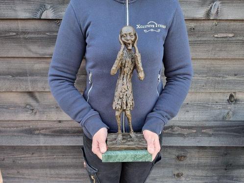 Edvard Munch (1863-1944) (after) - Statue, The Scream - 38, Antiek en Kunst, Curiosa en Brocante