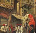 Miguel Ángel Rossi (XX) - La comitiva del Rajá, Antiek en Kunst