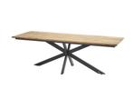 4 Seasons Outdoor Minerva tuintafel met Robusto teak blad, Tuin en Terras, Nieuw