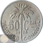 Belgisch-Congo. Lot van 9 verschillende (types) munten vanaf