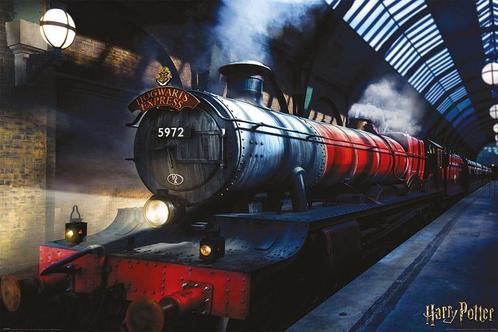 Harry Potter Hogwarts Express Poster 91 x 61 cm, Collections, Harry Potter, Enlèvement ou Envoi
