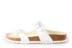 Birkenstock Slippers in maat 44 Wit | 10% extra korting, Verzenden, Slippers