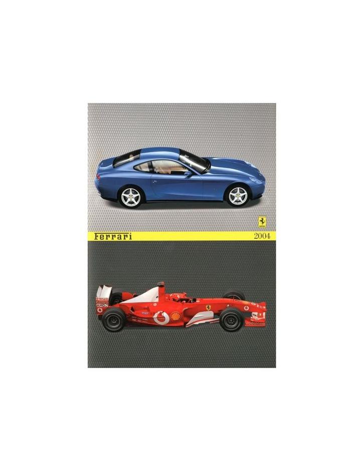 2004 FERRARI LA FERRARI BROCHURE 2039/04, Boeken, Auto's | Folders en Tijdschriften