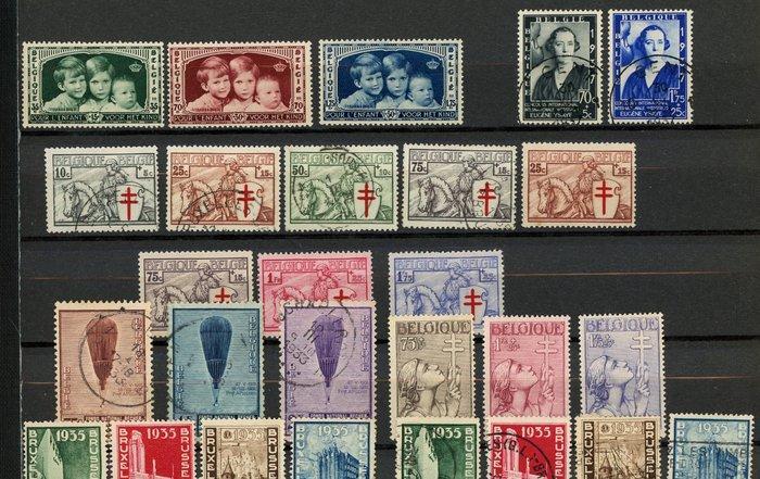 België - België, verzameling van semi-moderne waarden, Croix, Postzegels en Munten, Postzegels | Amerika