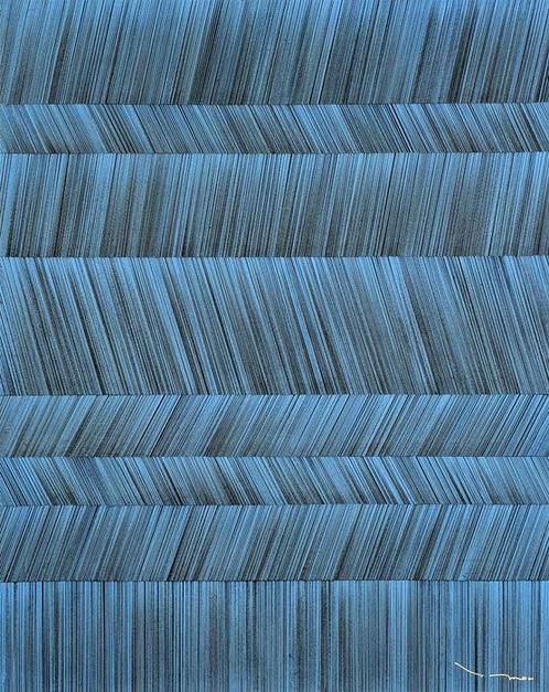 Tehos (1966) - Abstraction LD08 - XL, Antiek en Kunst, Kunst | Schilderijen | Modern