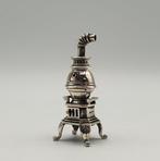 Stufa in Argento 800 fiorentino - Figuur - .800 zilver