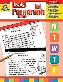 Daily Paragraph Editing Grade 4  Evan-Moor Educa...  Book, Boeken, Overige Boeken, Zo goed als nieuw, Verzenden