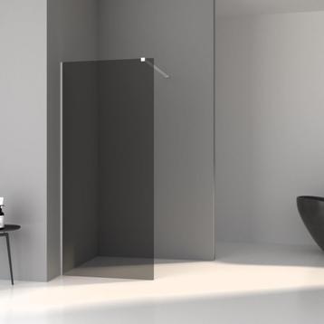 Aanbieding: BWS Inloopdouche Pro Line Rookglas 140x200 8mm, Ophalen of Verzenden, Douche