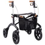 Saljol Allround lichtgewicht rollator - Zwart, Small, Ophalen of Verzenden, Nieuw