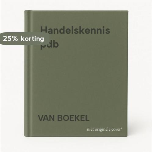 Handelskennis pdb 9789001092276 VAN BOEKEL, Boeken, Schoolboeken, Gelezen, Verzenden