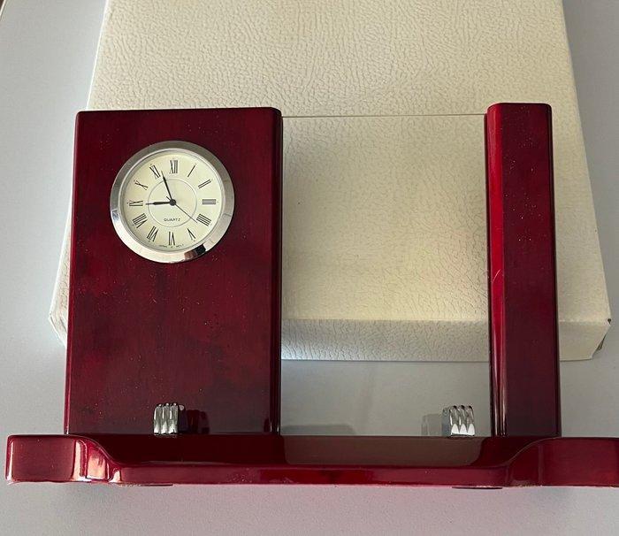 Bureauset - Plastic, Verzilverd, Antiek en Kunst, Curiosa en Brocante