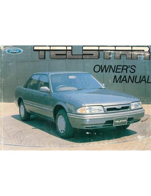 1993 FORD TELSTAR INSTRUCTIEBOEKJE ENGELS (AU), Auto diversen, Handleidingen en Instructieboekjes