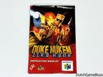 Nintendo 64 / N64 - Duke Nukem - Zero Hour - EUR - Manual, Games en Spelcomputers, Verzenden, Gebruikt