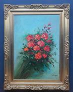 Roberto Carignani (1894-1975) - Rose rosse, Antiek en Kunst