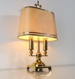 Authentieke Bouillotte - Jaren 50 - Lampe de table - Laiton, Antiek en Kunst