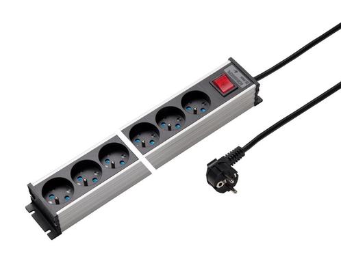 Martin Kaiser 4-Weg stopcontactstrip met shutter schakelaar, Doe-het-zelf en Bouw, Elektriciteit en Kabels, Verzenden