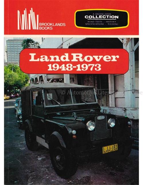 LAND ROVER 1948-1973 (BROOKLANDS), Livres, Autos | Livres